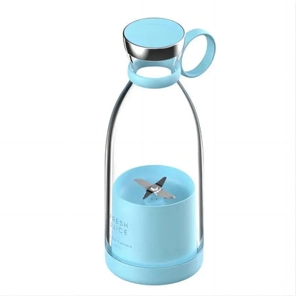 Compact USB Electric Juicer Blender - Multi-Function Mini Fruit Mixer for Smoothies, Milkshakes, and Juices